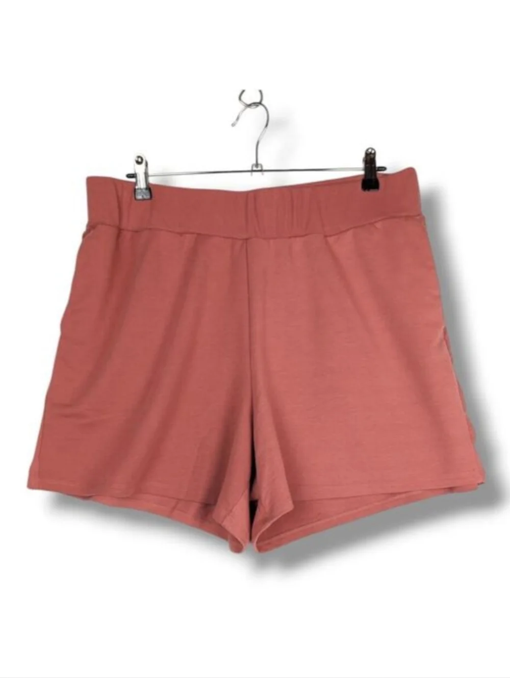 Eloquii Pull On‎ Jersey Knit Shorts Size 14/16 1X Dusty Rose Pink 4.5